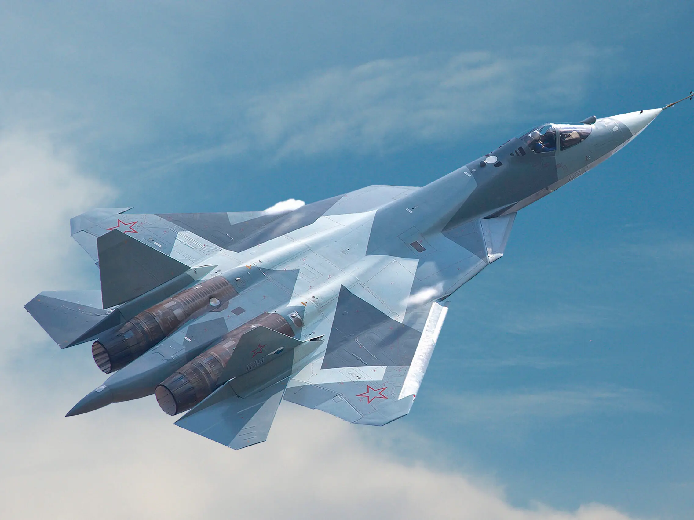 7 design angles of the Su-57 fighter jet that maximise stealth