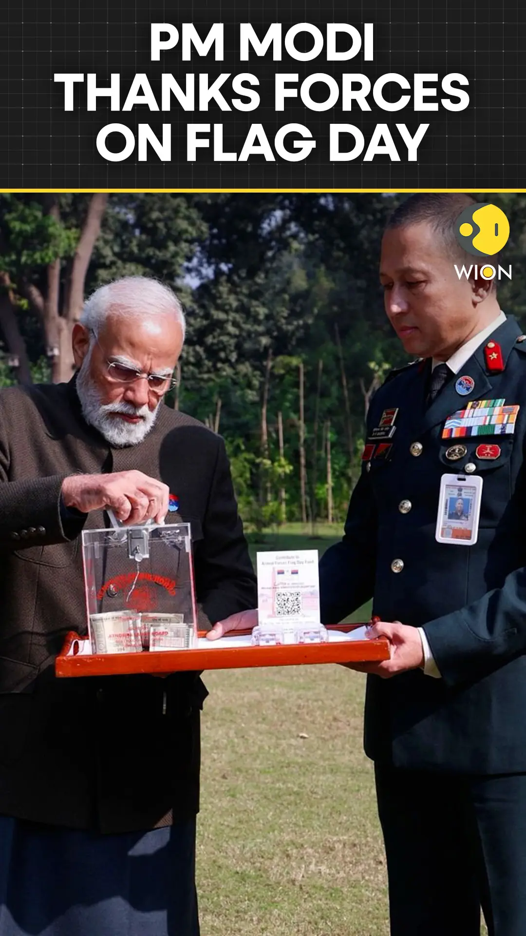 PM Modi Expresses Gratitude to the Armed Forces on Armed Forces Flag Day