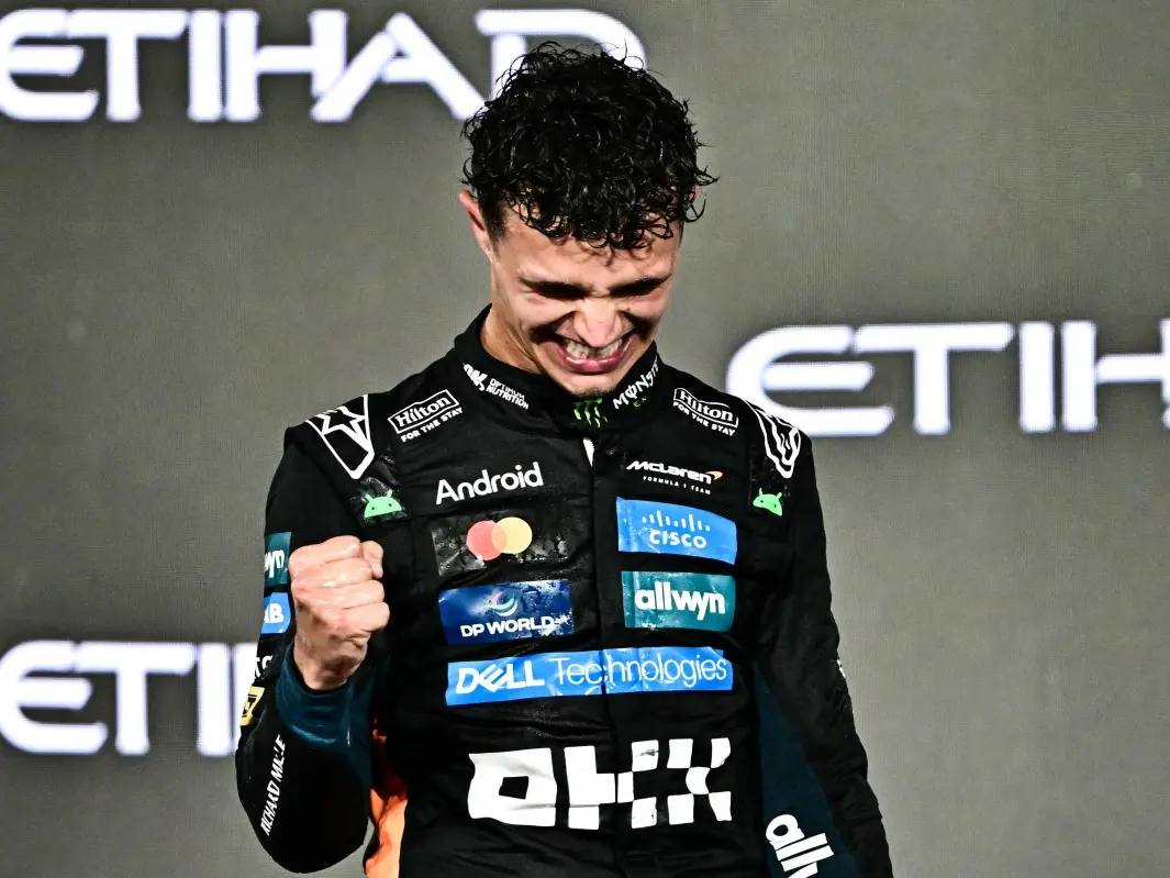 Lando Norris breaks down after winning first F1 World Championship Lando Norris breaks down after winning first F1 World Championship