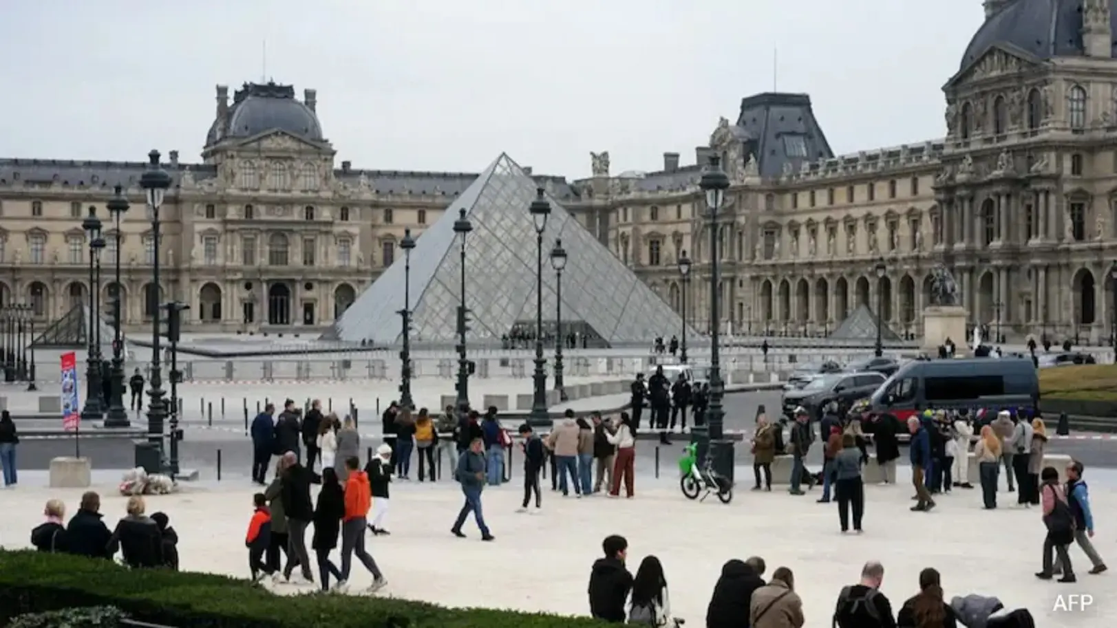 After jewel heist, water leak damages hundreds of rare works at Louvre Museum in Paris
