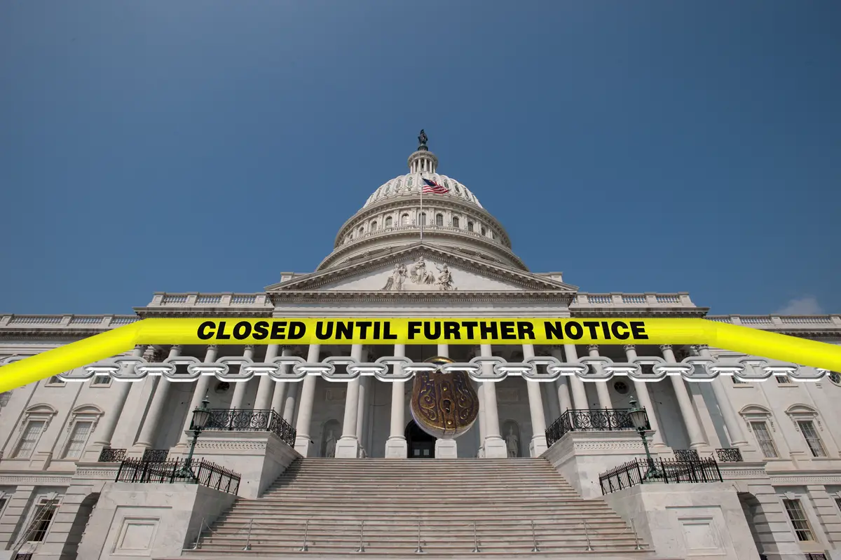 3. US government shutdown