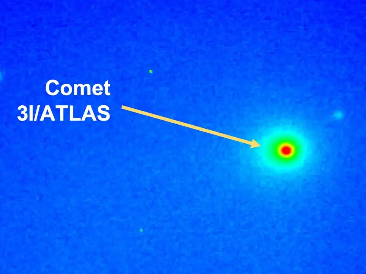 3I/ATLAS photo taken from India