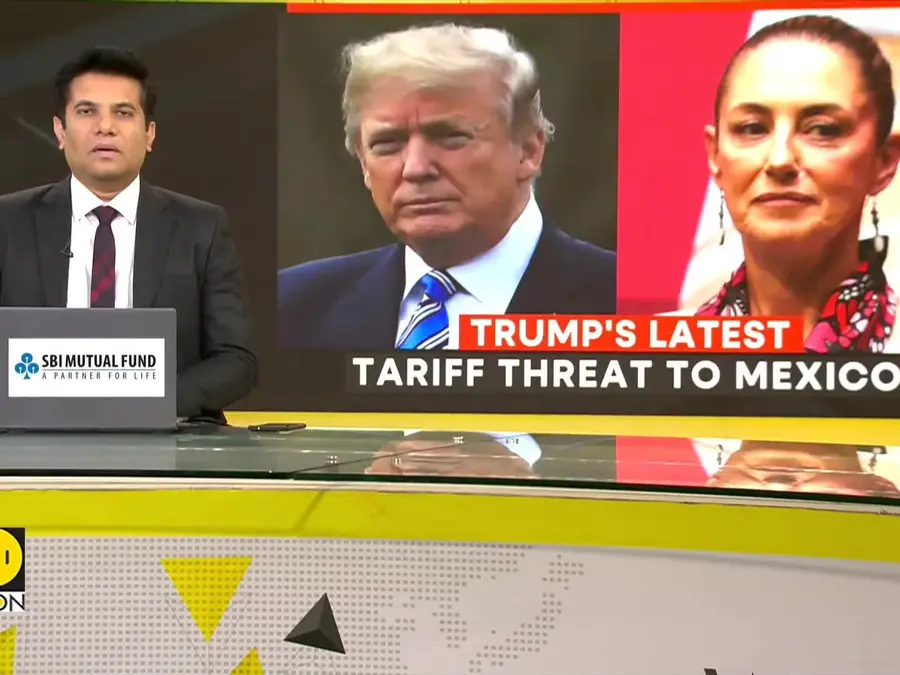 US President Trump Warns Of Tariff On Mexico If Water Not Released