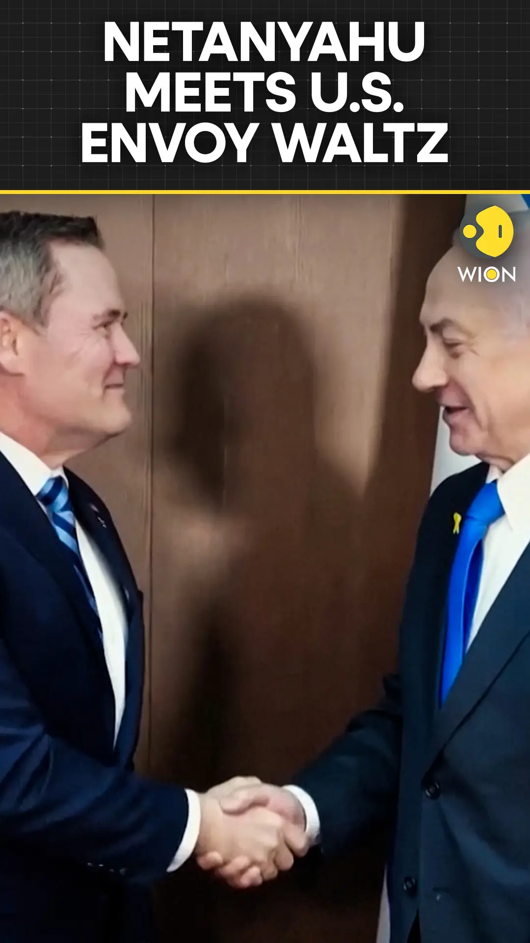 Netanyahu Meets US Ambassador to the UN, Waltz, in Jerusalem