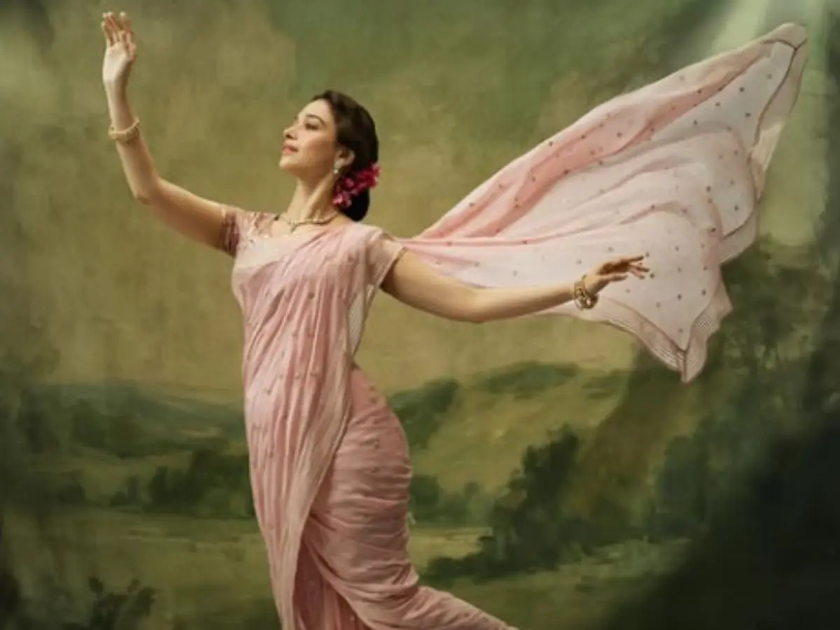 Poster out: Tamannaah Bhatia on playing Jayashree in V Shantaram biopic, 'Amount of grace she had was surreal'