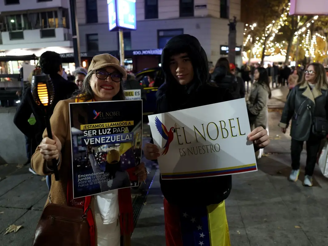 Nobel-press conference cancellation fuels uncertainty over Machado’s whereabouts Nobel-press conference cancellation fuels uncertainty over Machado’s whereabouts