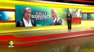 Chile: Presidential candidates take part in final debate before the high-stakes election