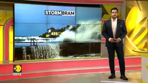 Dublin: Blackrock Village Begins Clean-up After Storm Bram 