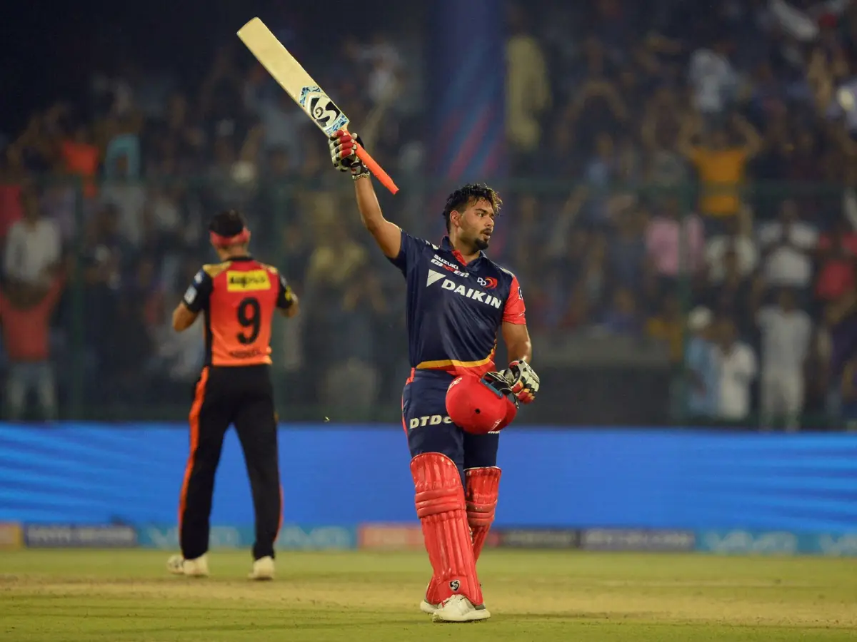 4. Rishabh Pant – 128* Runs vs SRH (2018)