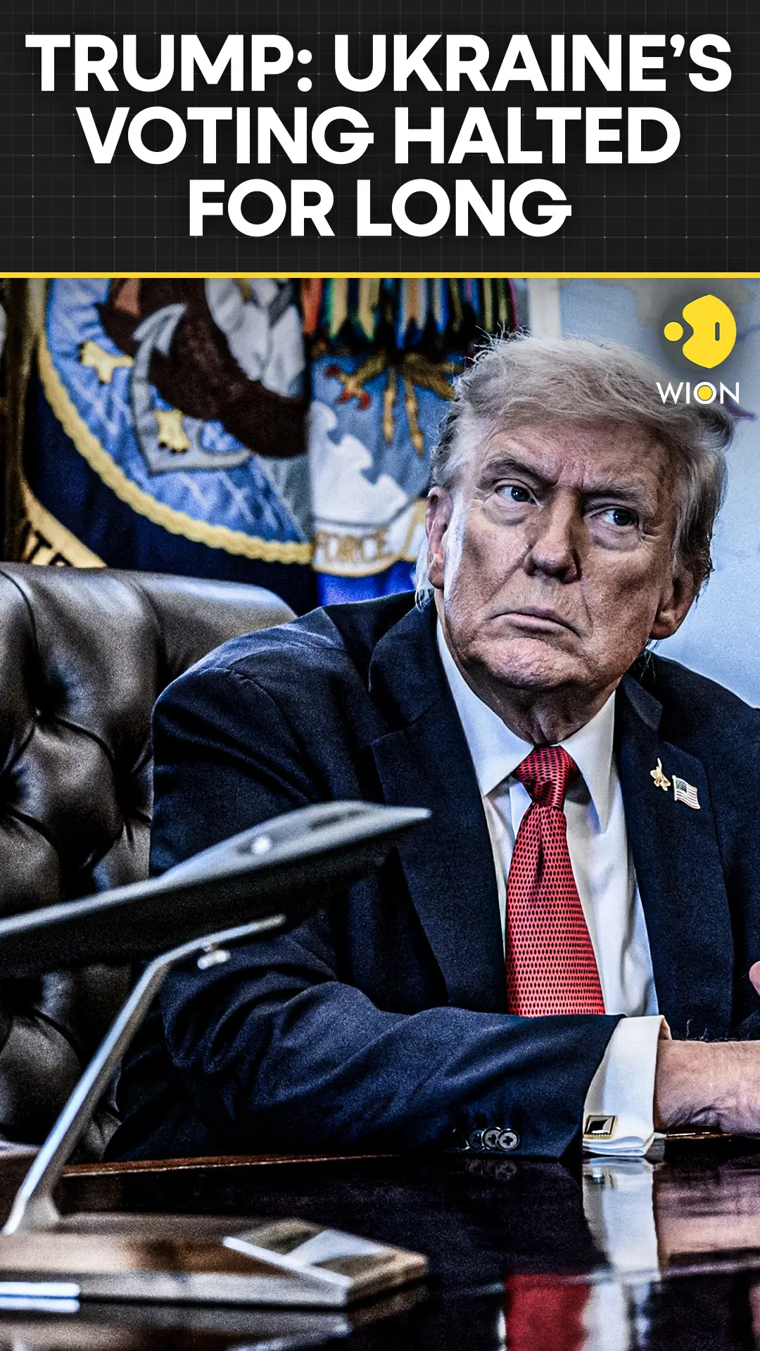 Trump Slams Ukraine for No Elections, Calls Out Zelensky