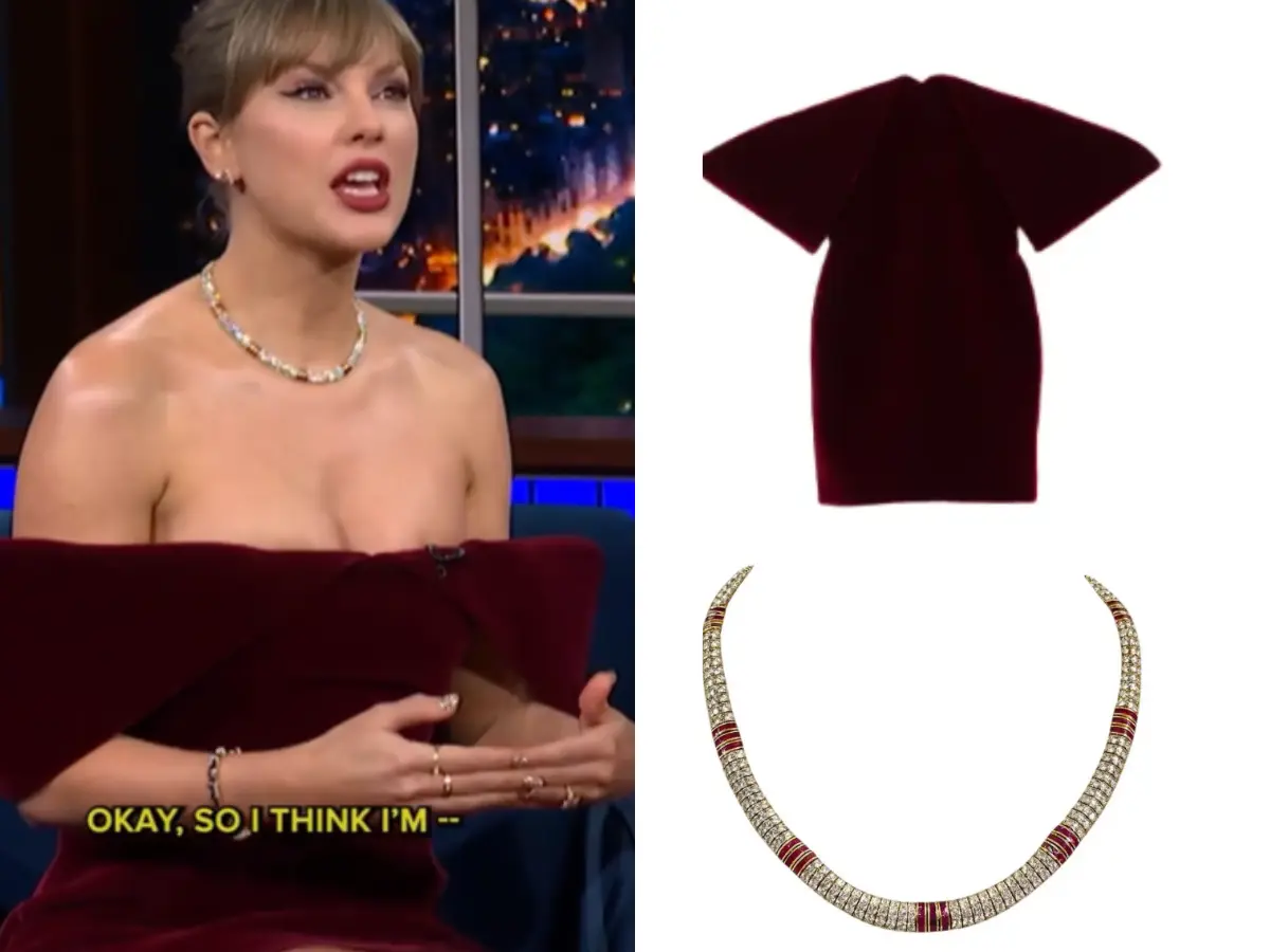 $1,976 dress, $80,000 necklace: Inside Taylor Swift’s luxe winter look