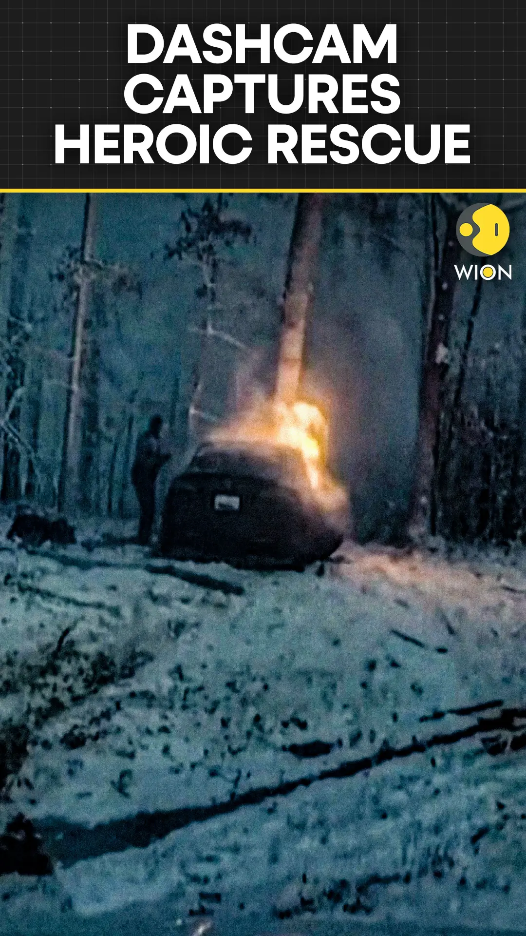 Virginia Officer Rescues Driver From Burning Car After Crash