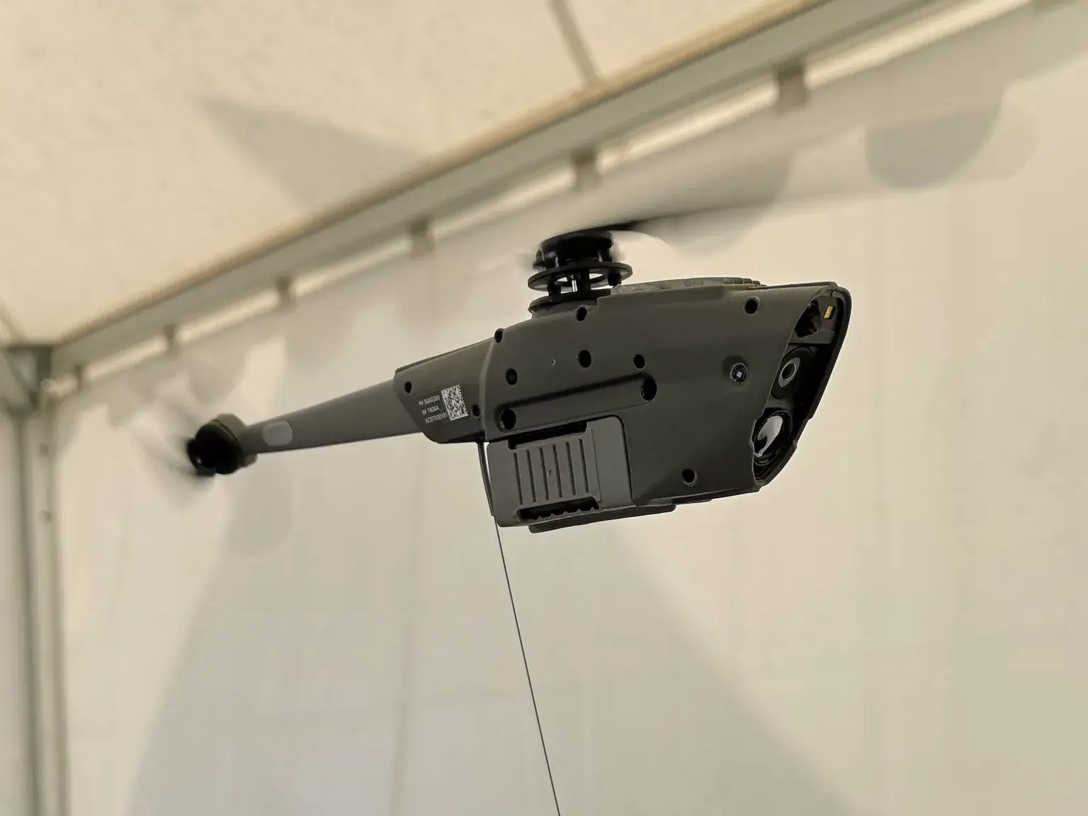 Drones as Forward Scouts Seeing Danger First