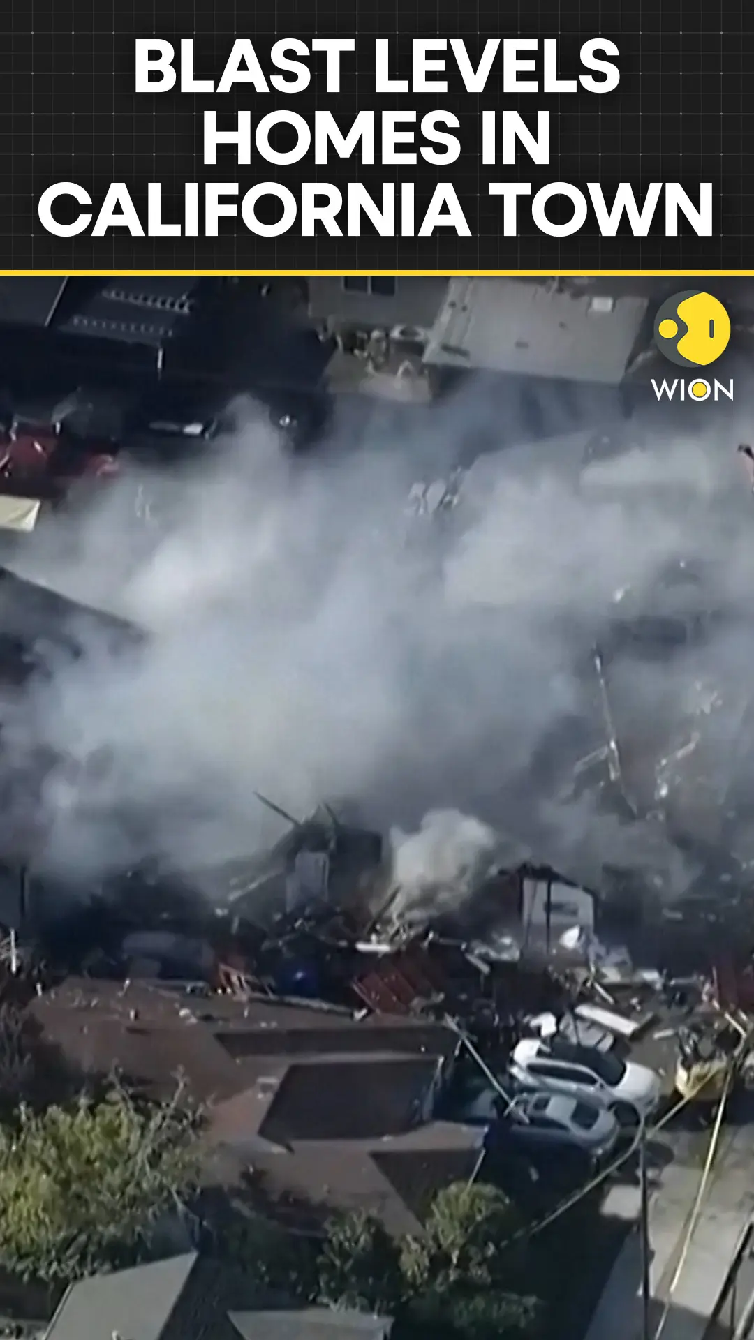 California Explosion: 6 Injured as Homes Flattened