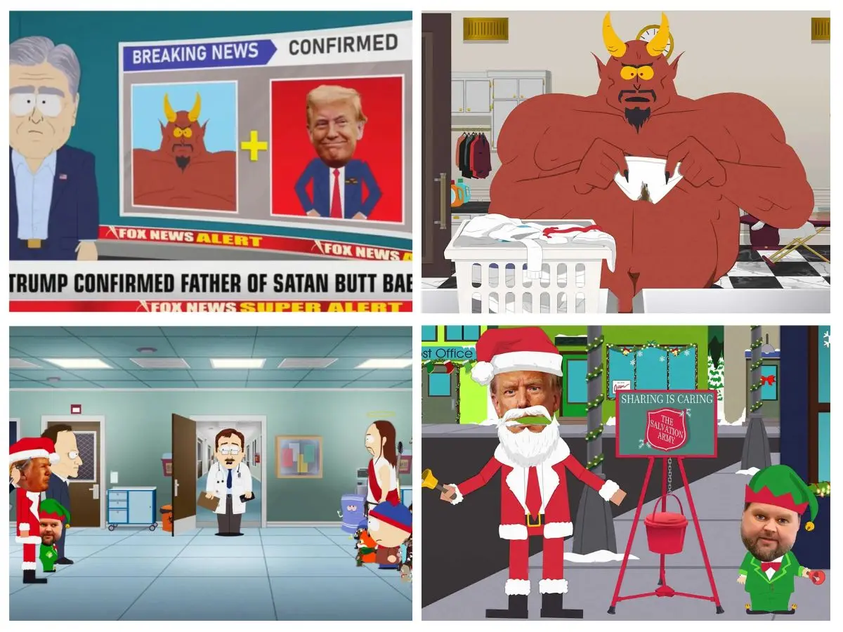 South Park's season finale reveals the fate of Trump and Satan's 'Antichrist' baby, with Epstein link South Park's season finale reveals the fate of Trump and Satan's 'Antichrist' baby, with Epstein link