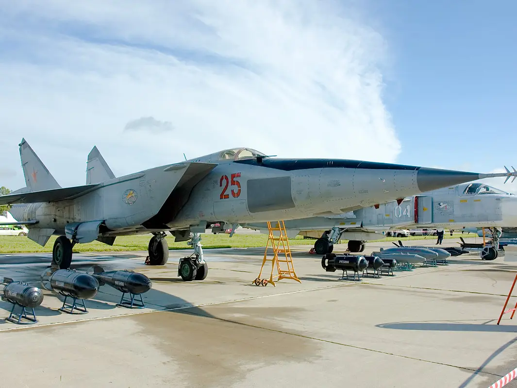 'Mach 3 on the Rocks': This Russian fighter jet carried 76 gallons of pure vodka