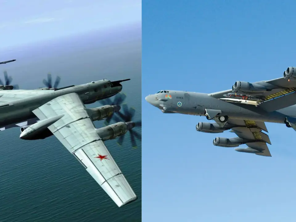 ‘Flying dinosaurs’: America’s B-52 vs Russia’s Tu-95 weapons, nuclear load and strike range compared