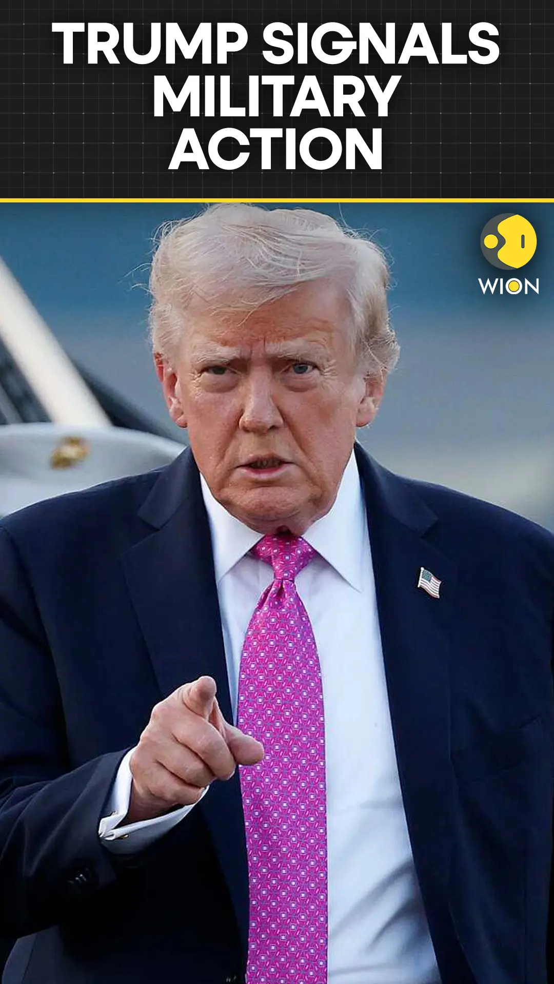 Trump: Land Operations Against Drug Smugglers Start Soon