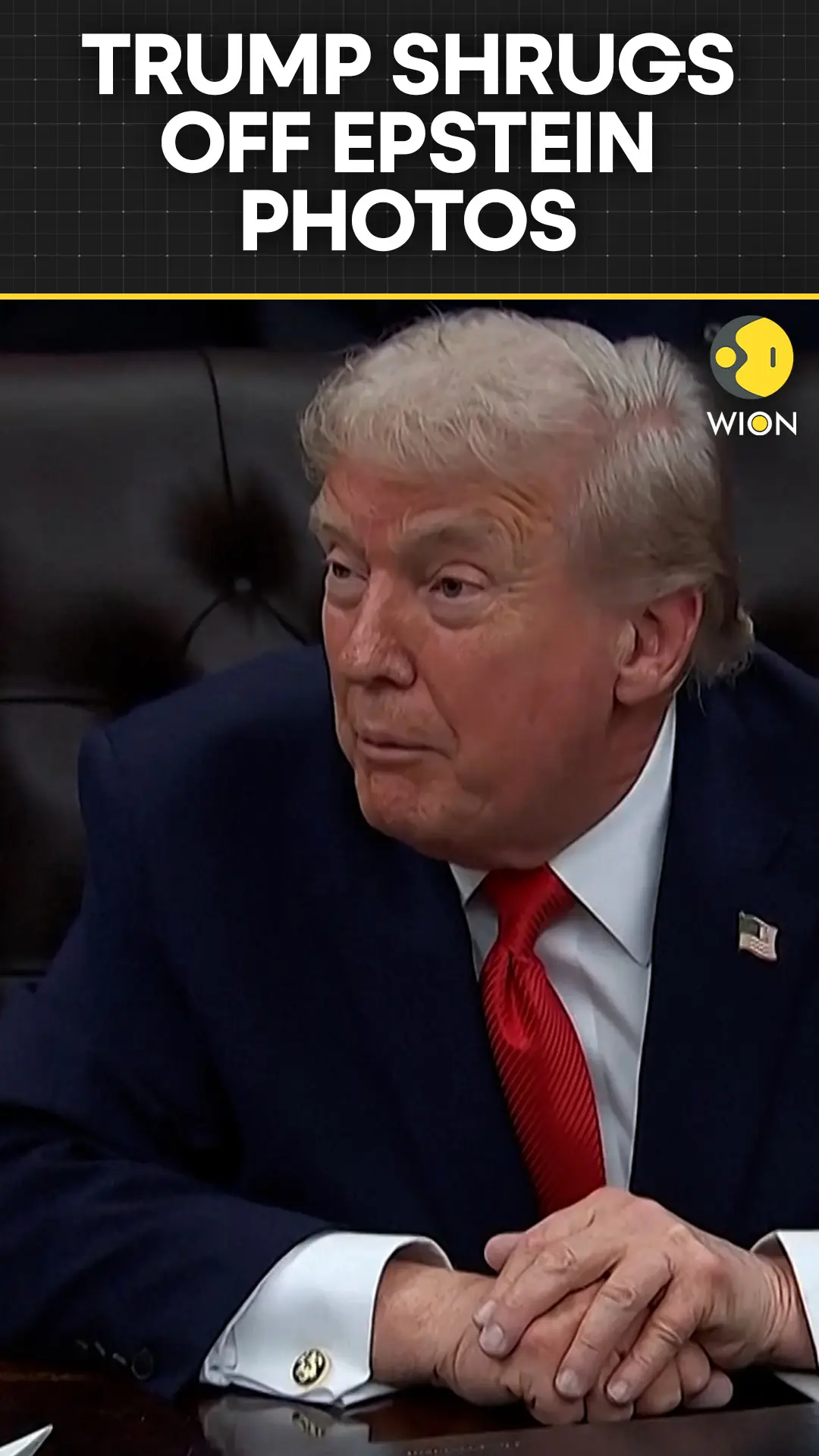 Trump Dismisses Newly Released Epstein Images as "No Big Deal"