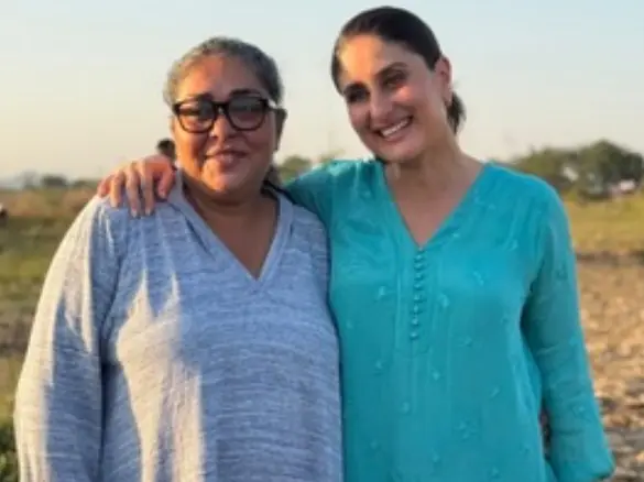 Kareena shares sweet birthday wish for Daayra director Meghna Gulzar, calls her 'tigress' Kareena shares sweet birthday wish for Daayra director Meghna Gulzar, calls her 'tigress'