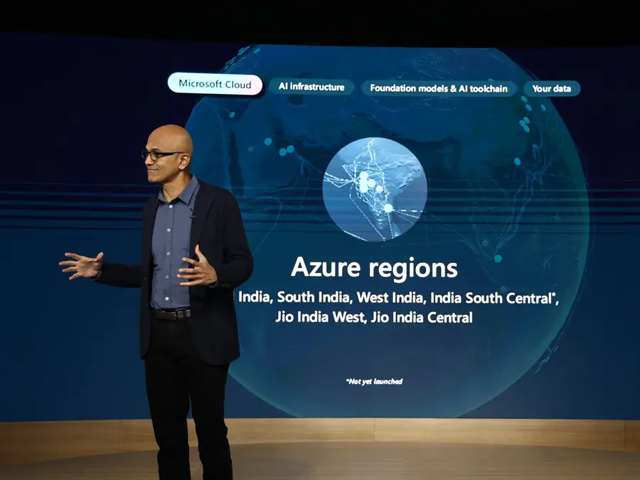 AI is expanding the ‘frontier of what is possible’, says Microsoft CEO Satya Nadella