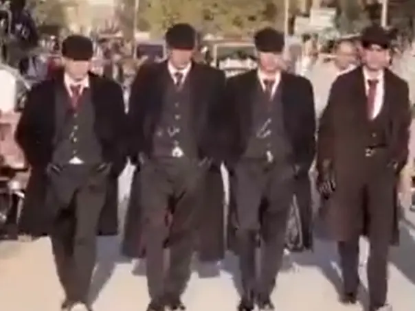 Taliban arrest four men for dressing up as Peaky Blinders characters Taliban arrest four men for dressing up as Peaky Blinders characters