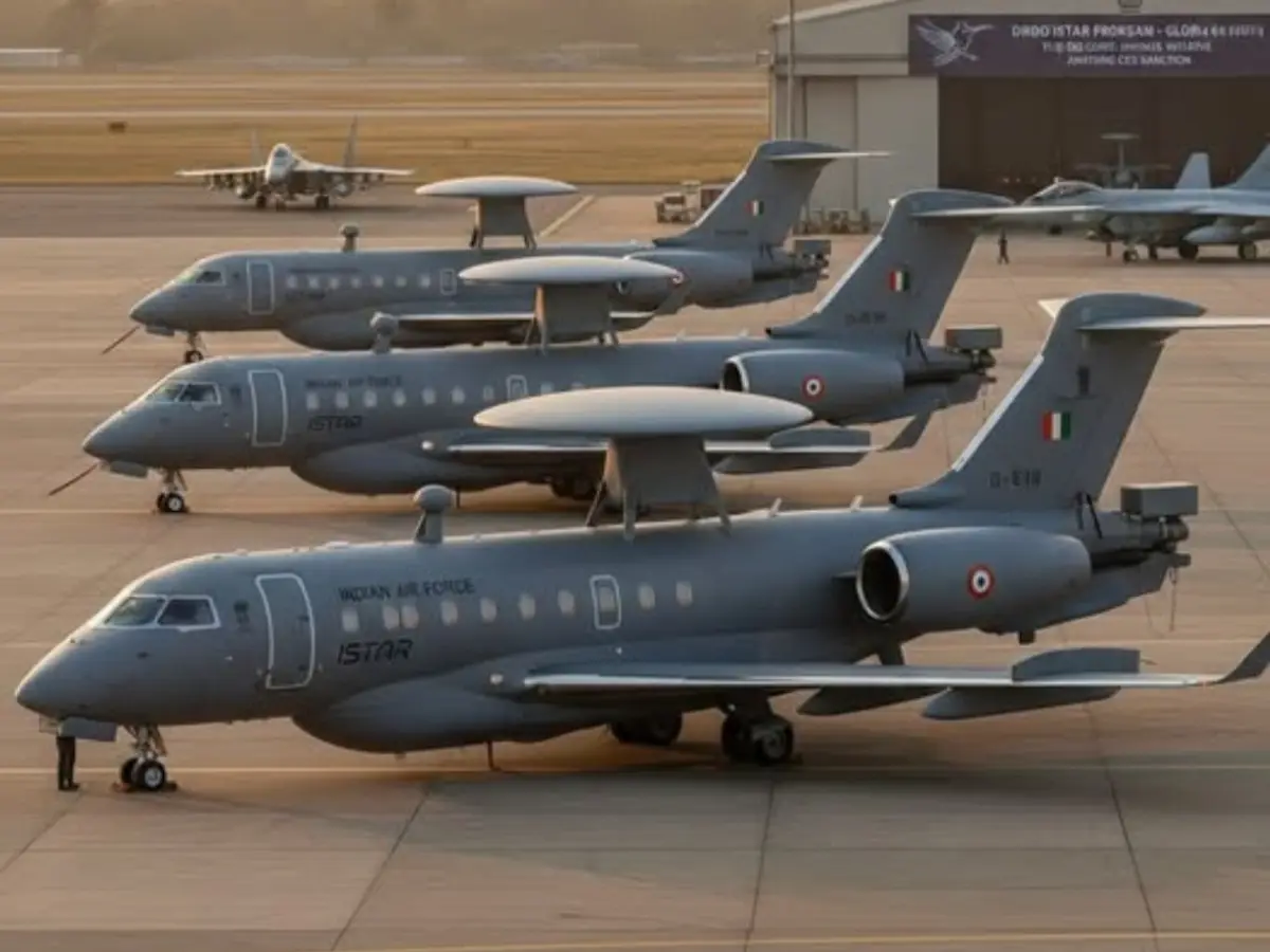 IAF's Bombardier Global 6500 for ISTAR Program