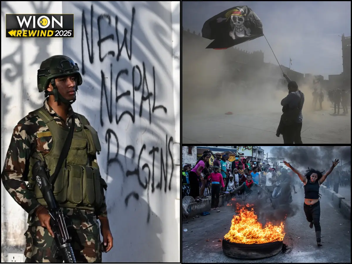 Fire, tear-gas, graffiti and more: From Nepal to Madagascar, how Gen Z protests shook governments | YEARENDER 2025
