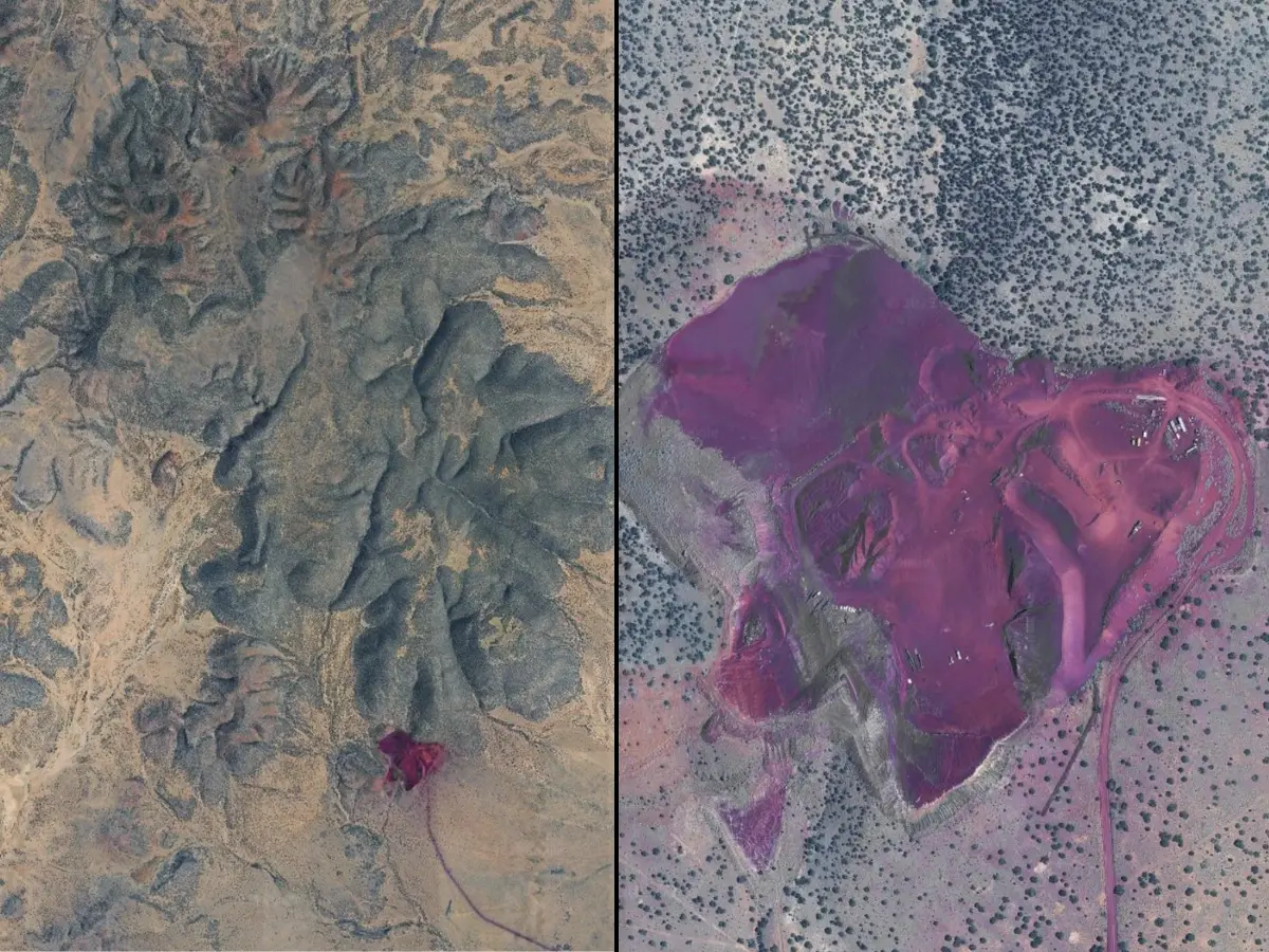 Big red splotch seen on Google Maps in US desert triggers apocalypse chatter. It is nothing but... Big red splotch seen on Google Maps in US desert triggers apocalypse chatter. It is nothing but...
