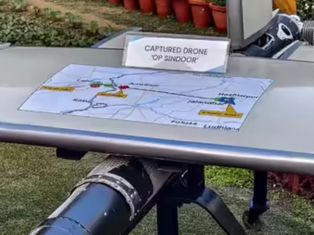 Made-in-Turkey, fired from Lahore: India shows Pakistani drone it captured during Op Sindoor - VIDEO