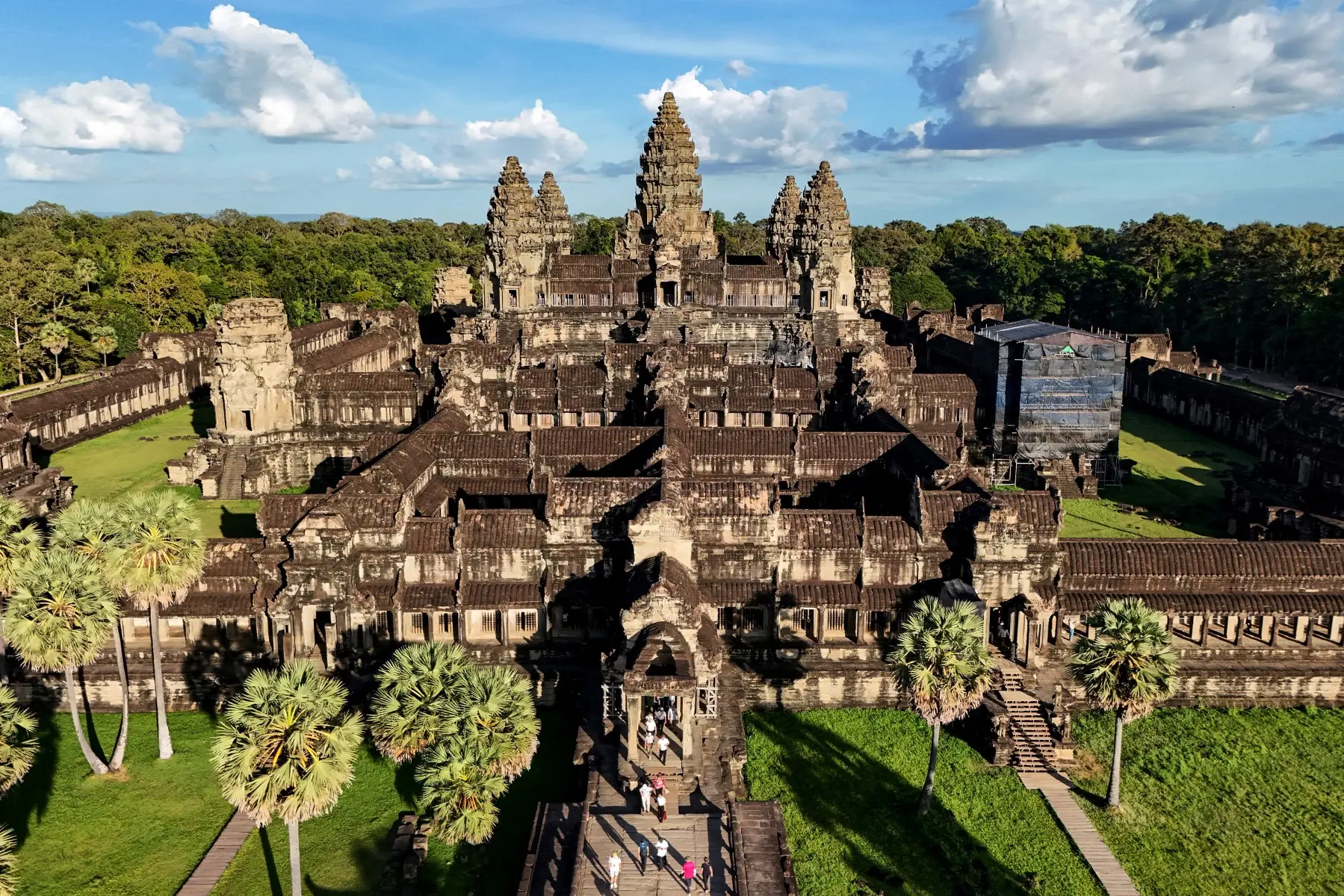 Cambodia says Thailand bombed Angkor temples' province