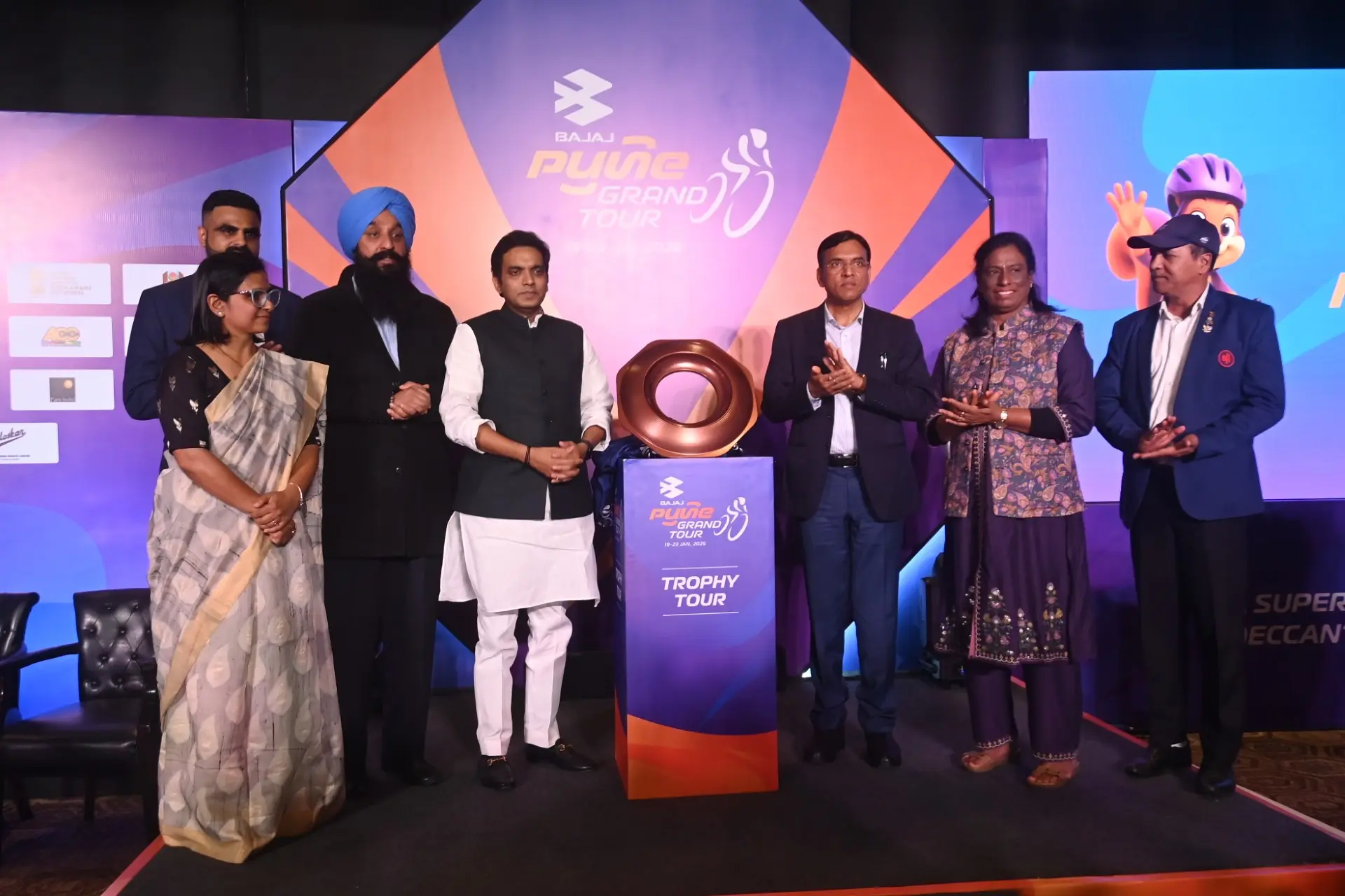 Pune Grand Tour unveils heritage-inspired trophy in New Delhi
