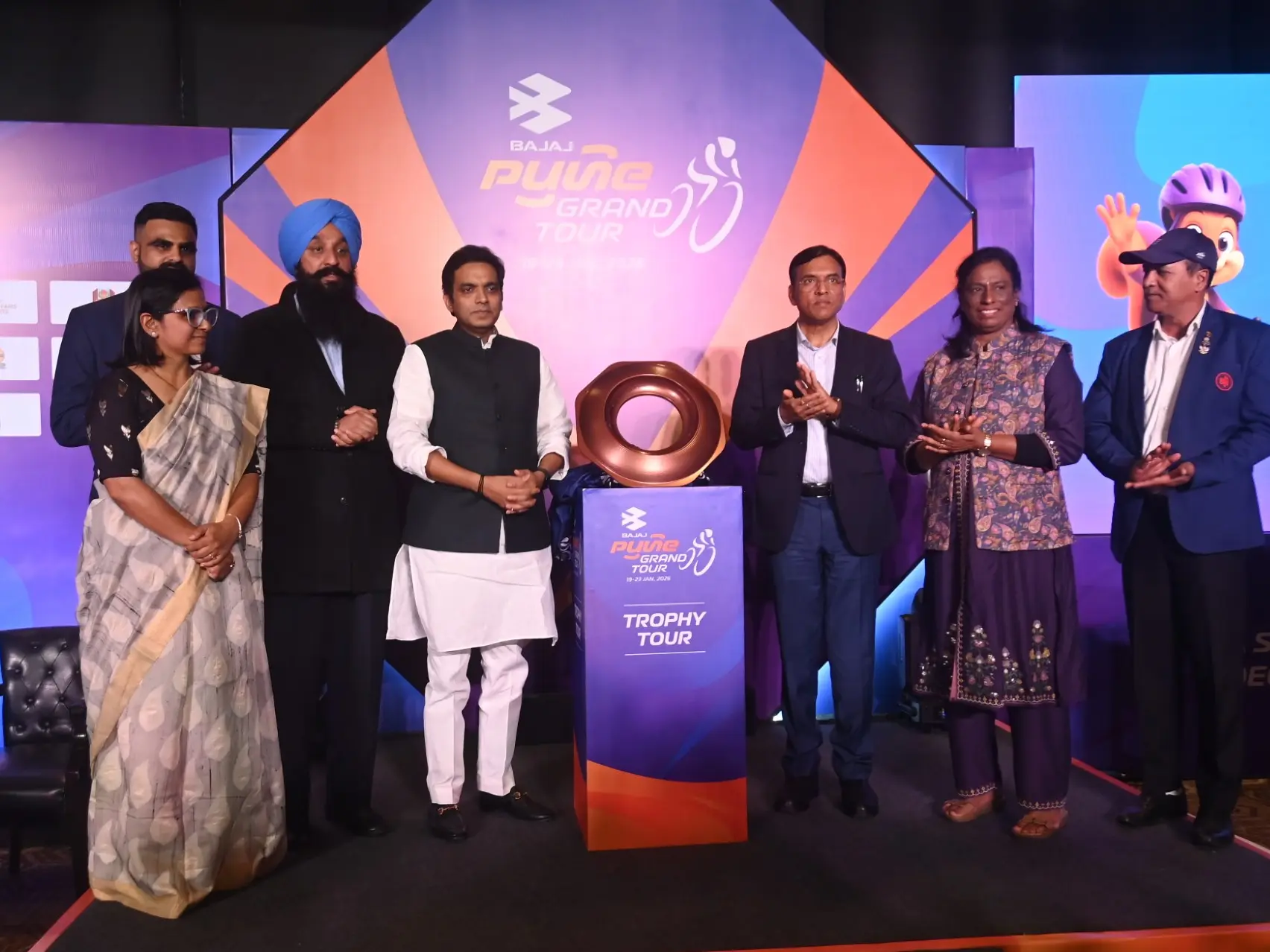 Pune Grand Tour unveils heritage-inspired trophy in New Delhi Pune Grand Tour unveils heritage-inspired trophy in New Delhi