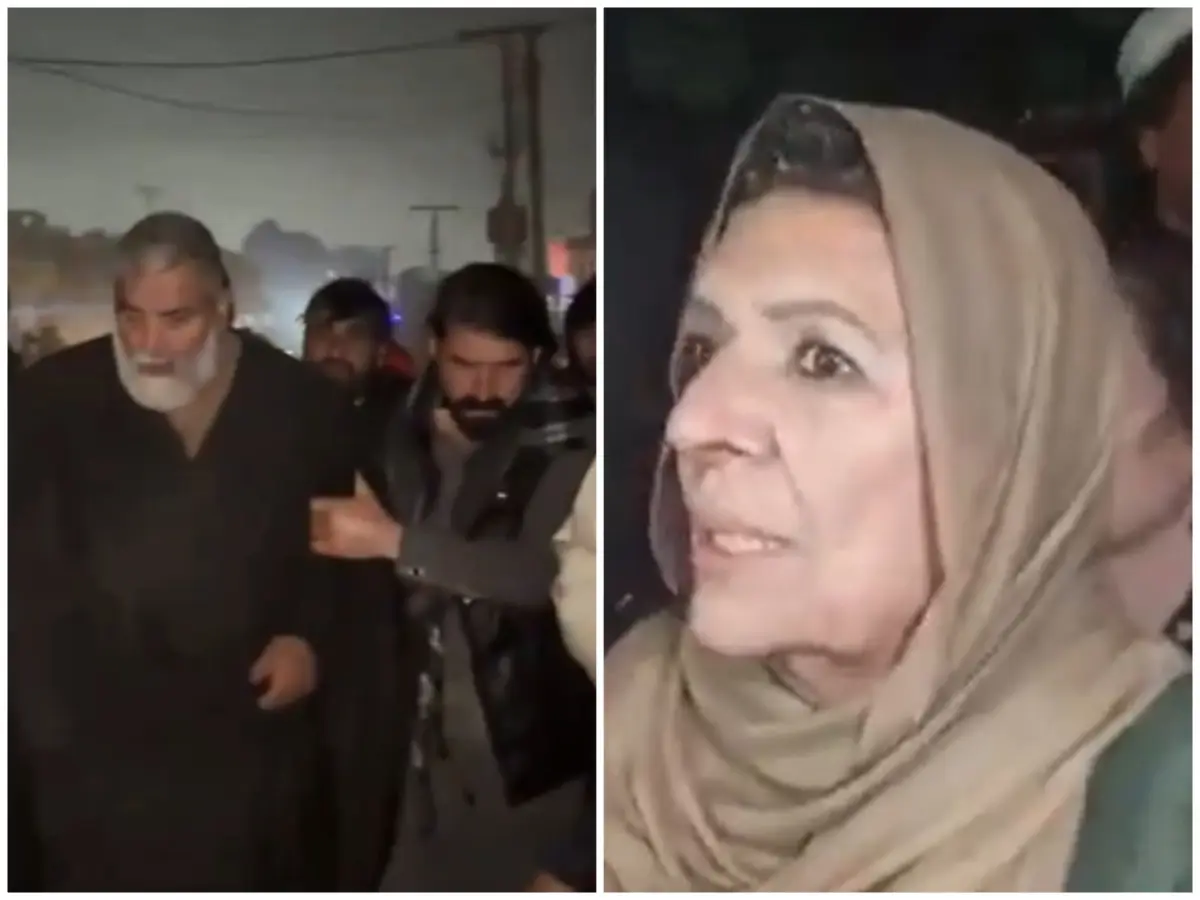 Was ‘chemical spray’ used on PTI workers? Pak police use water cannons on protesters outside Adiala Jail — VIDEO