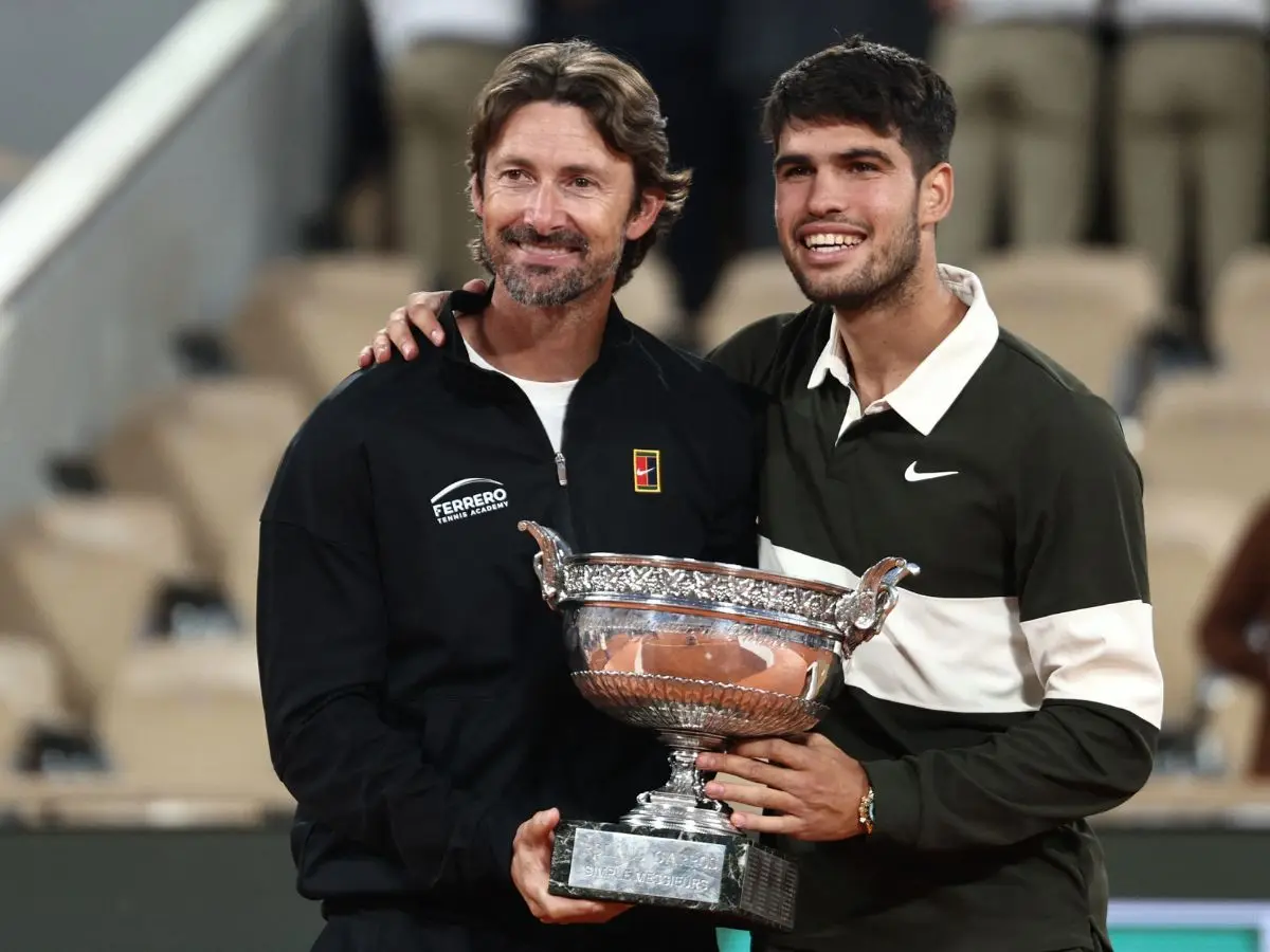 Tennis: World number one Carlos Alcaraz splits up with long-time coach Ferrero Tennis: World number one Carlos Alcaraz splits up with long-time coach Ferrero