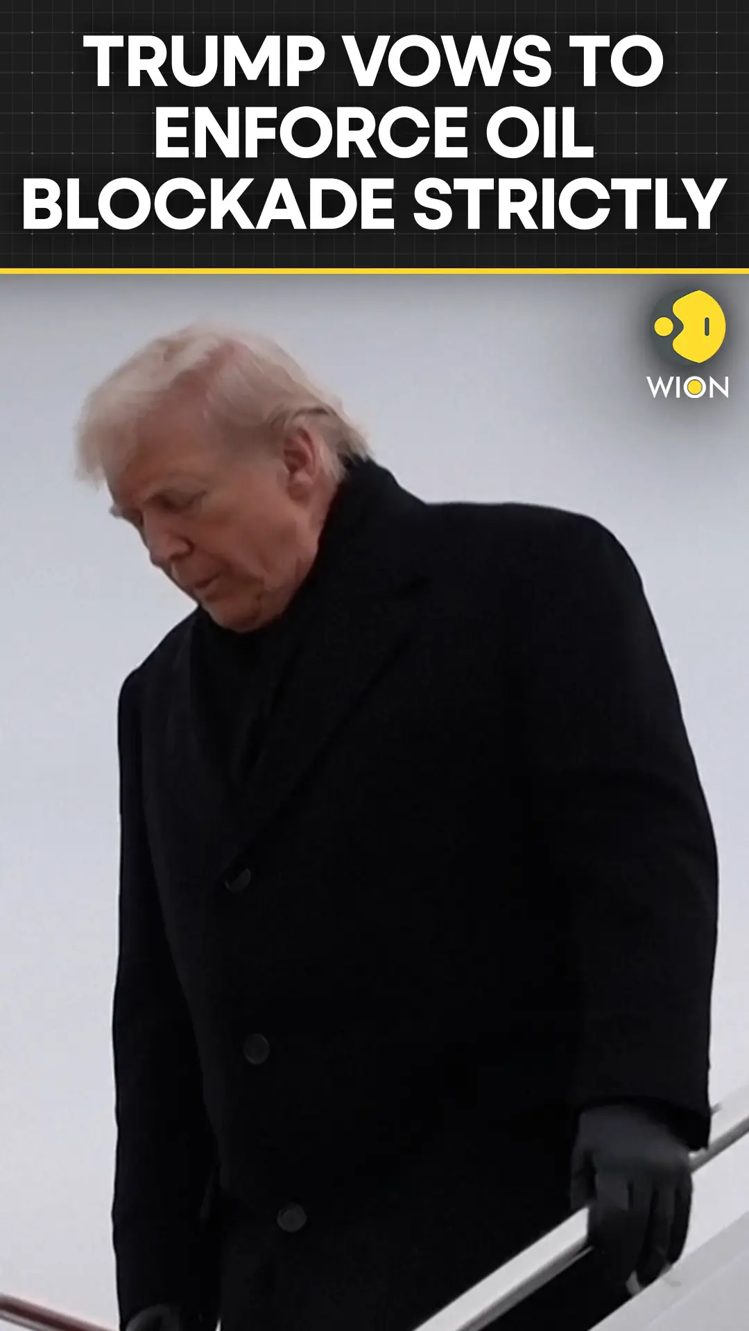 U.S.-Venezuela: Trump Vows to Stop All Unauthorized Ships at Venezuela Blockade