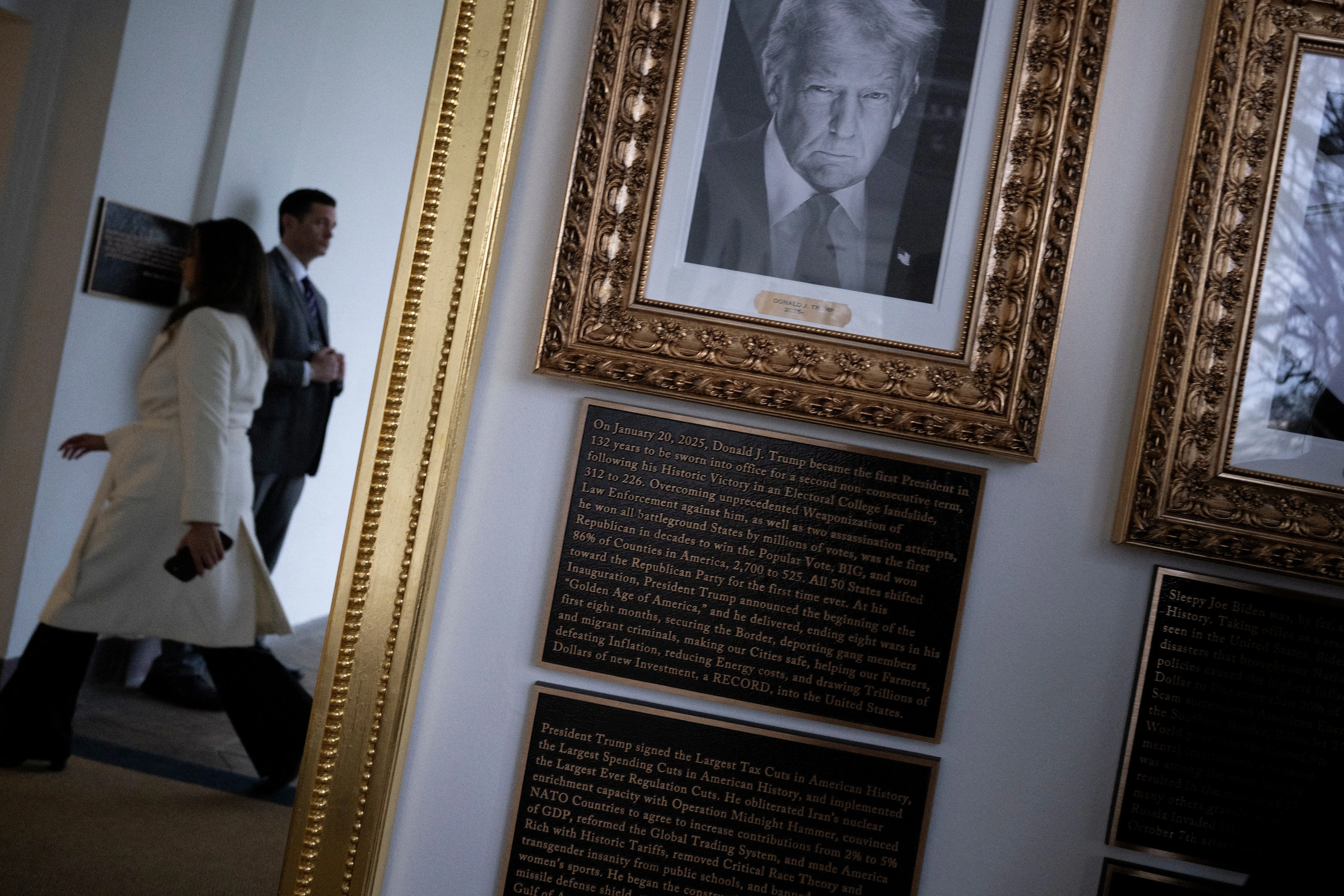 A presidency carved into the walls