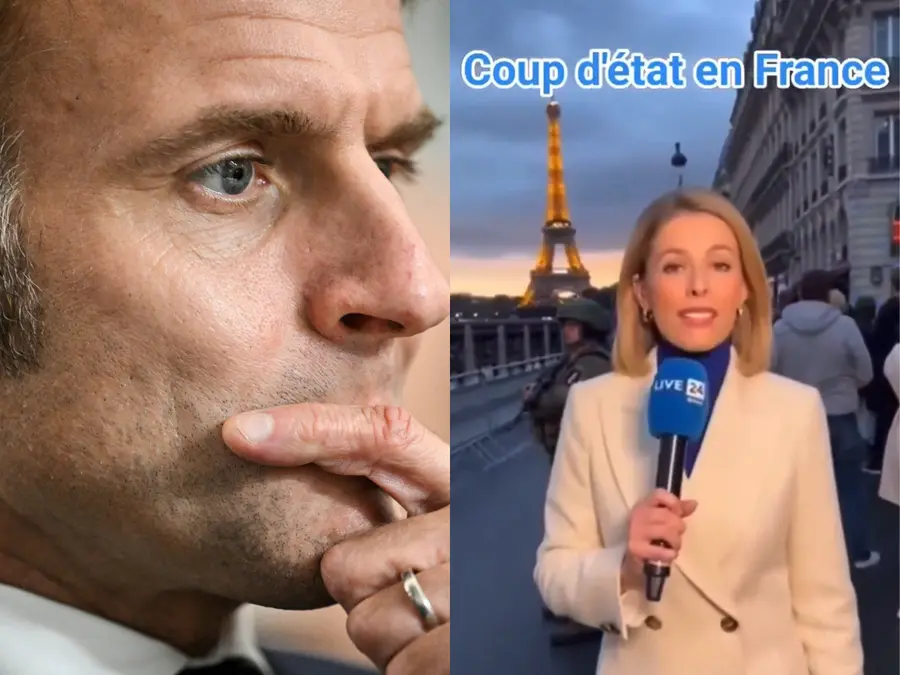 Fake France coup, real panic: Macron learns he'd been 'overthrown' from Africa. Watch video