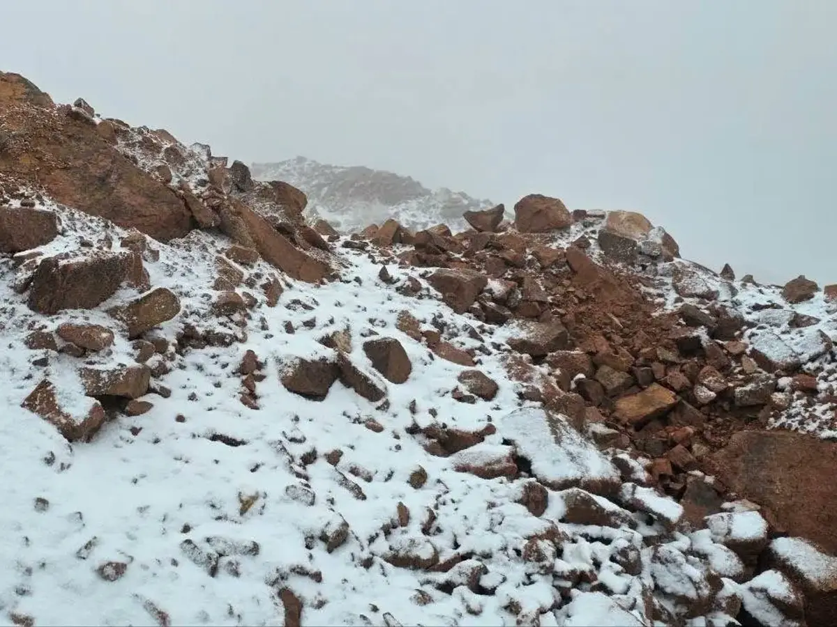 Snow blankets Saudi Arabia's Trojena and Tabuk regions