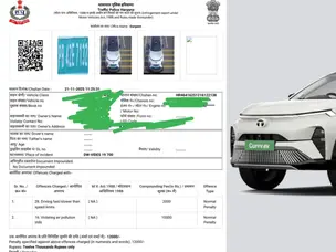 'Incredible India': EV car fined Rs 10,000 for violating pollution norms in Gurugram