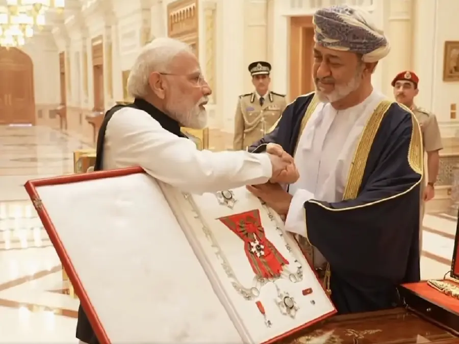 PM Modi conferred Oman’s top national honour; Delhi, Muscat ink trade agreement