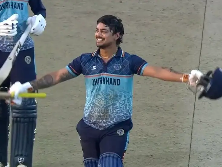 Kishan stars in Jharkhand's maiden SMAT title win against Haryana Kishan stars in Jharkhand's maiden SMAT title win against Haryana