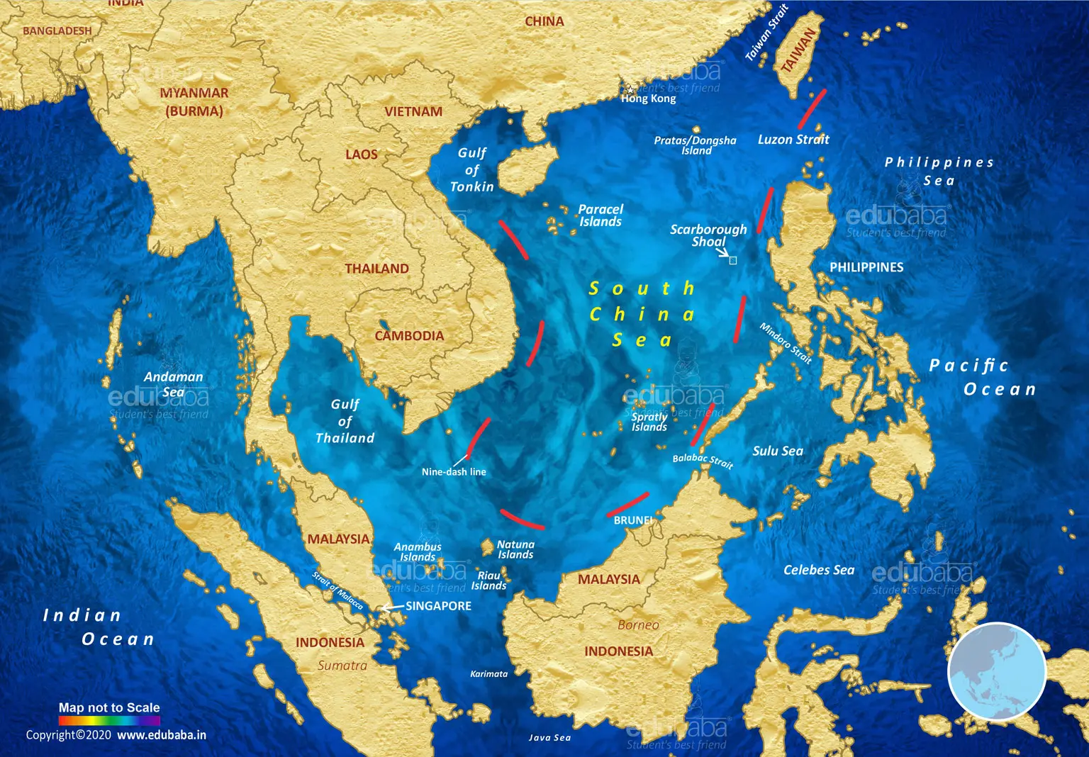 South China Sea: The Trillion-Dollar Route $3.4 Trillion Annual Trade