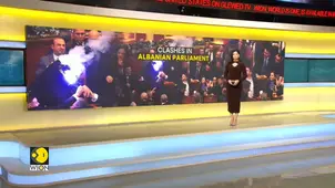 Albania: Scuffle Inside Albania's Parliament; Opposition Lawmakers Disrupt Proceedings 