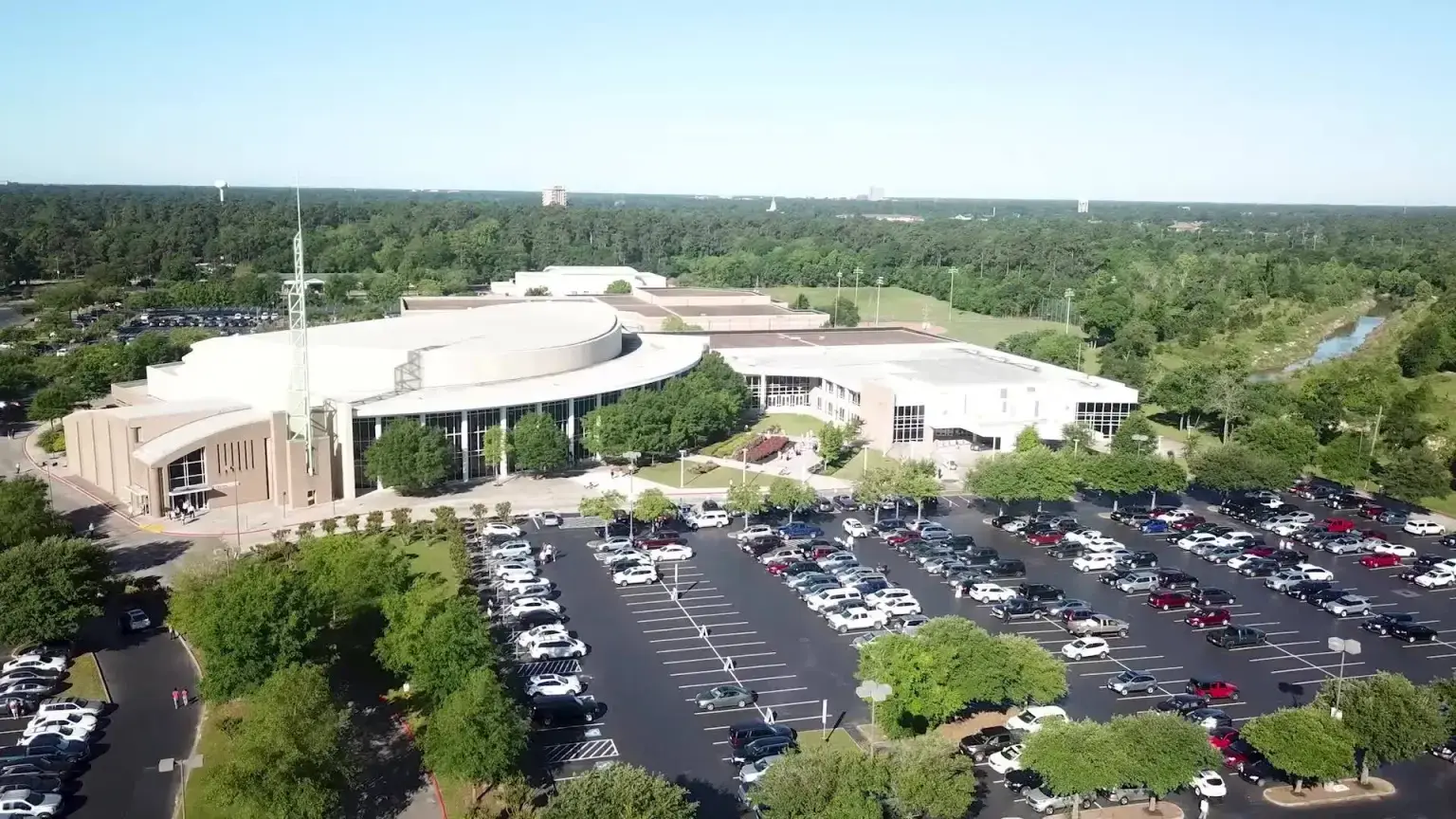 WATCH| Camel knocks out woman during Texas Megachurch Christmas celebration