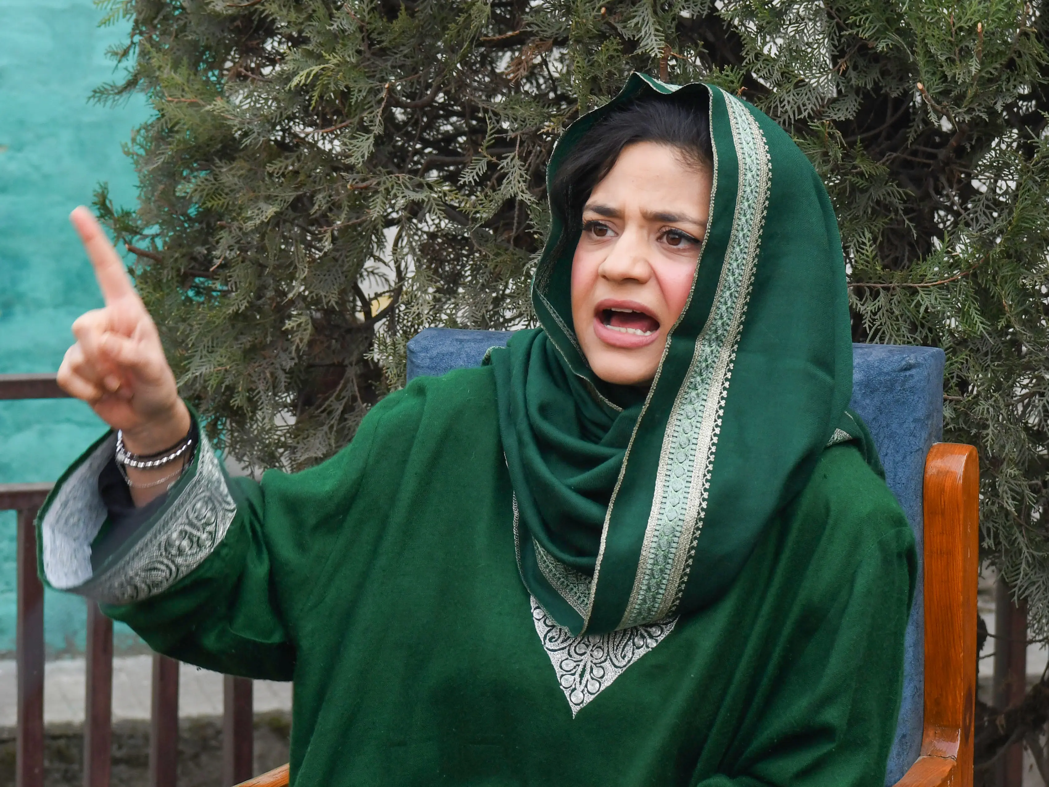 PDP Leader Iltija Mufti seeks FIR against Bihar CM Nitish Kumar in Srinagar over hijab controversy PDP Leader Iltija Mufti seeks FIR against Bihar CM Nitish Kumar in Srinagar over hijab controversy
