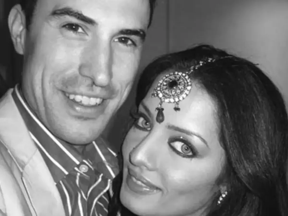Celina Jaitly And Peter Haag