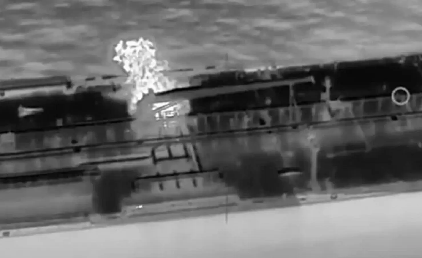 Ukraine strikes Russian ‘shadow fleet’ tanker in Mediterranean for the first time