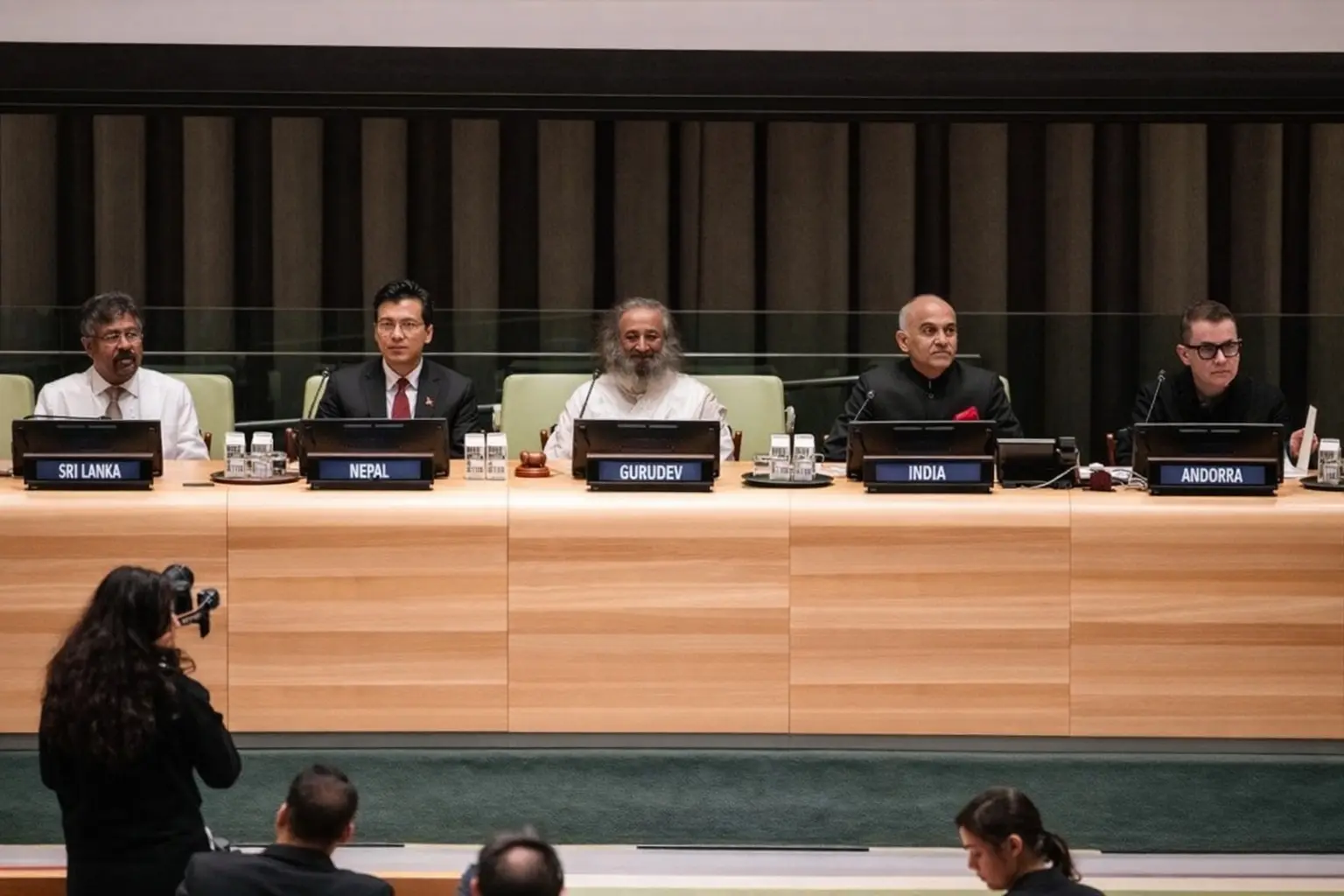 India’s UN Mission hosts Sri Sri Ravi Shankar for World Meditation Day celebrations