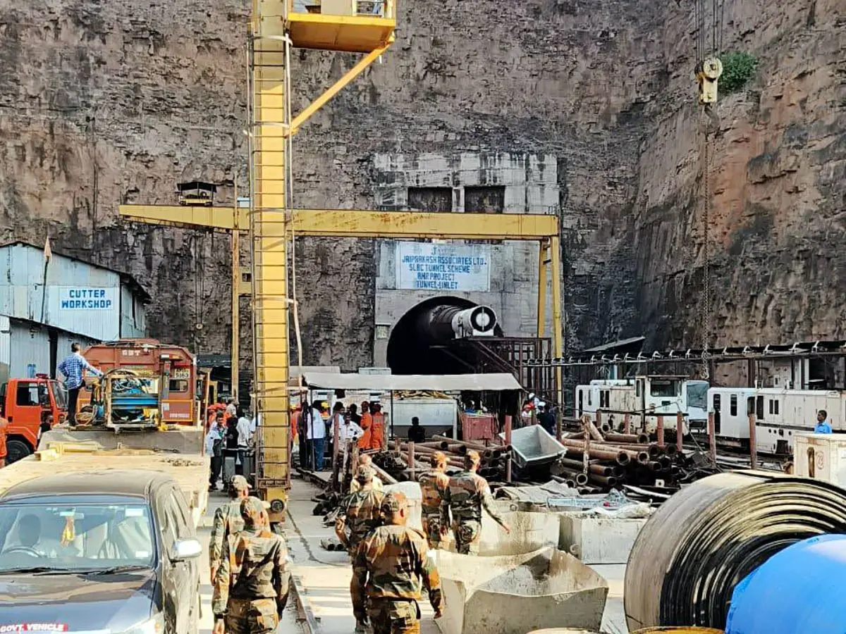 Telangana tunnel collapse